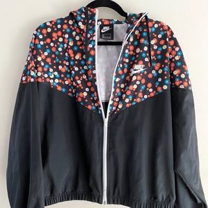 Nike Floral Windbreaker